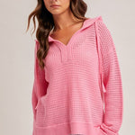 Crochet Open Knit Hoodie - 2 Colors! - The Nines