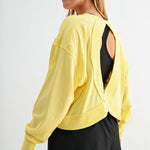 Crescent Cotton Open Back Top - 2 Colors! - The Nines
