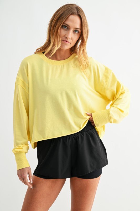 Crescent Cotton Open Back Top - 2 Colors! - The Nines