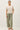 Olive Tencel Tapered Barrel Pant