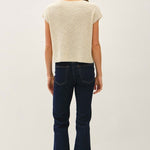 Vanilla Knit Pocket Top - The Nines