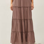 Tiered Maxi Skirt - 3 Colors! - The Nines