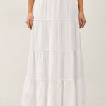 Tiered Maxi Skirt - 3 Colors! - The Nines