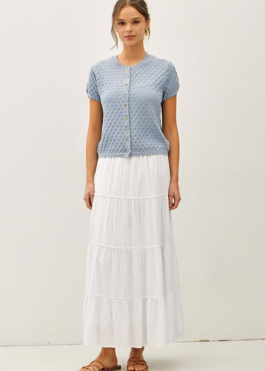 Tiered Maxi Skirt - 3 Colors! - The Nines
