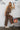 Smocked Waist Brown Pants