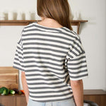 Ivory Boxy Henley - The Nines
