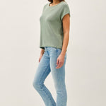 Knit Lightweight Sweater Tee - 2 Colors! - The Nines