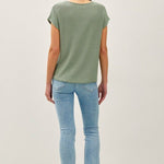 Knit Lightweight Sweater Tee - 2 Colors! - The Nines