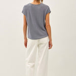 Knit Lightweight Sweater Tee - 2 Colors! - The Nines