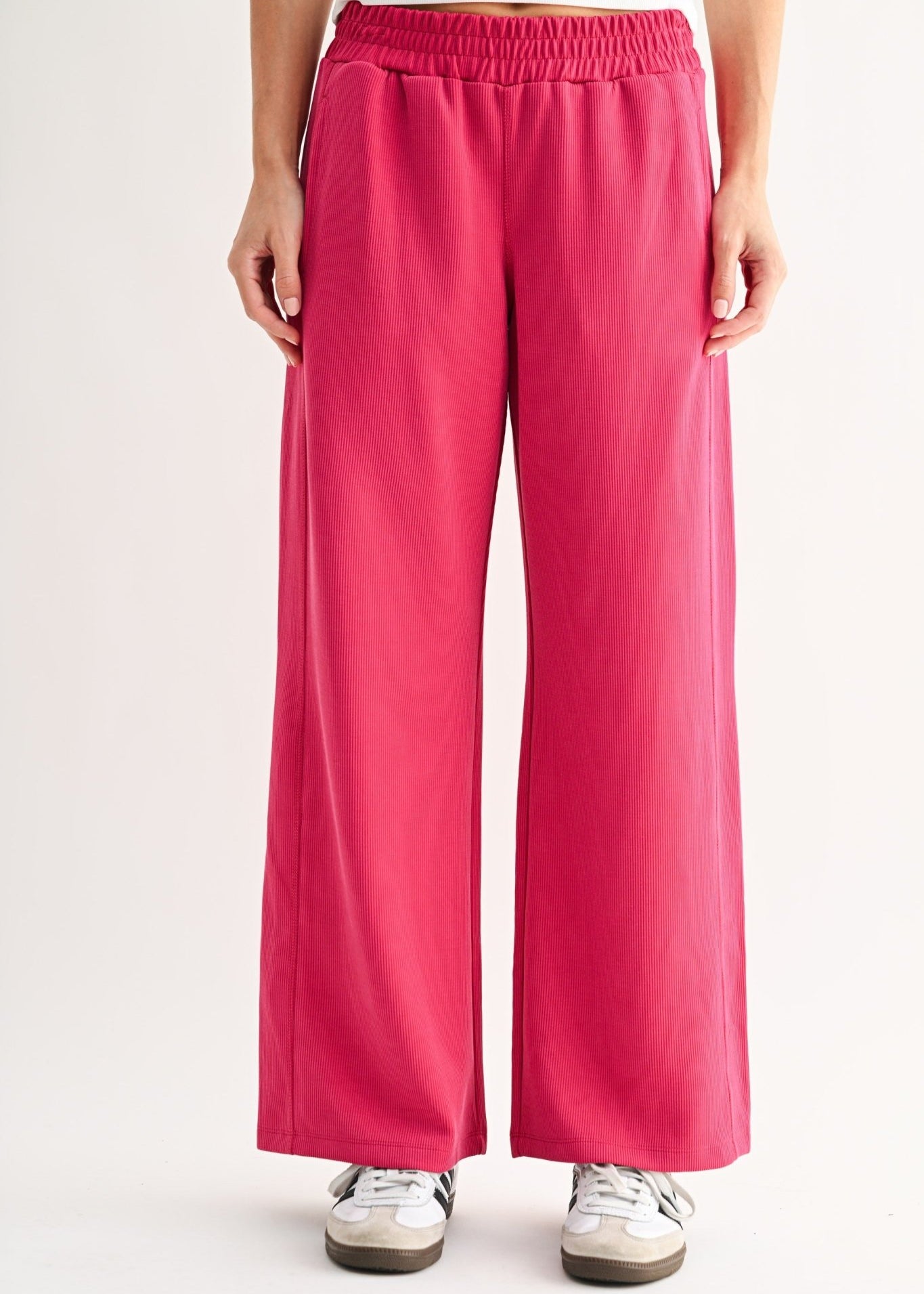 Luxe Ribbed Pants - 6 Colors! - The Nines
