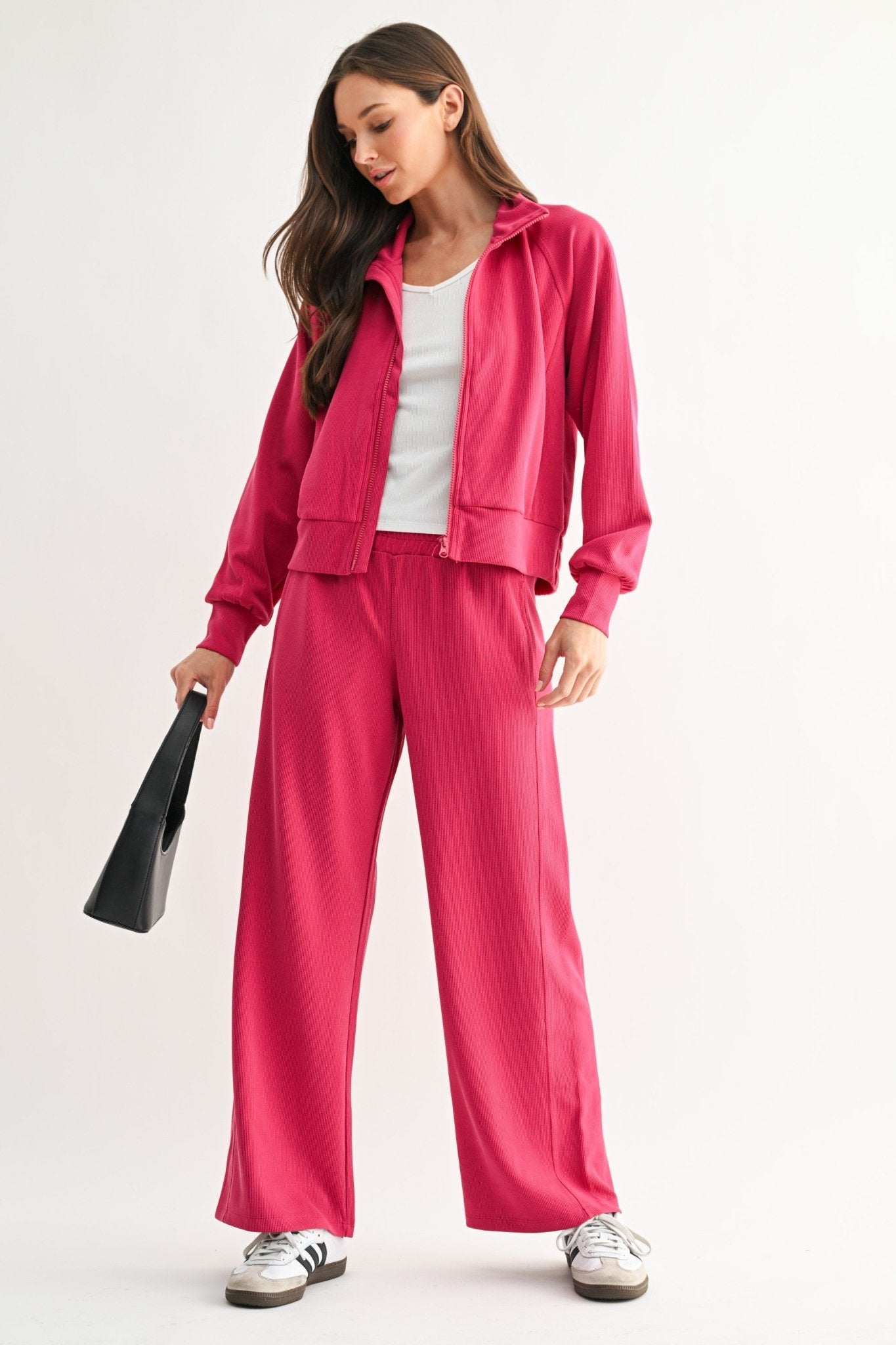 Luxe Ribbed Pants - 6 Colors! - The Nines