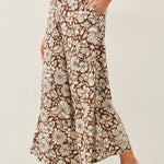 Bloom Wide Leg Cropped Pant - The Nines