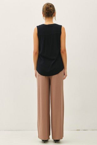 Linen Blend Swing Tank - 2 Colors! - The Nines