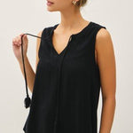 Linen Blend Swing Tank - 2 Colors! - The Nines