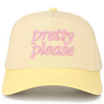 "Pretty Please" Butter Yellow Hat - The Nines