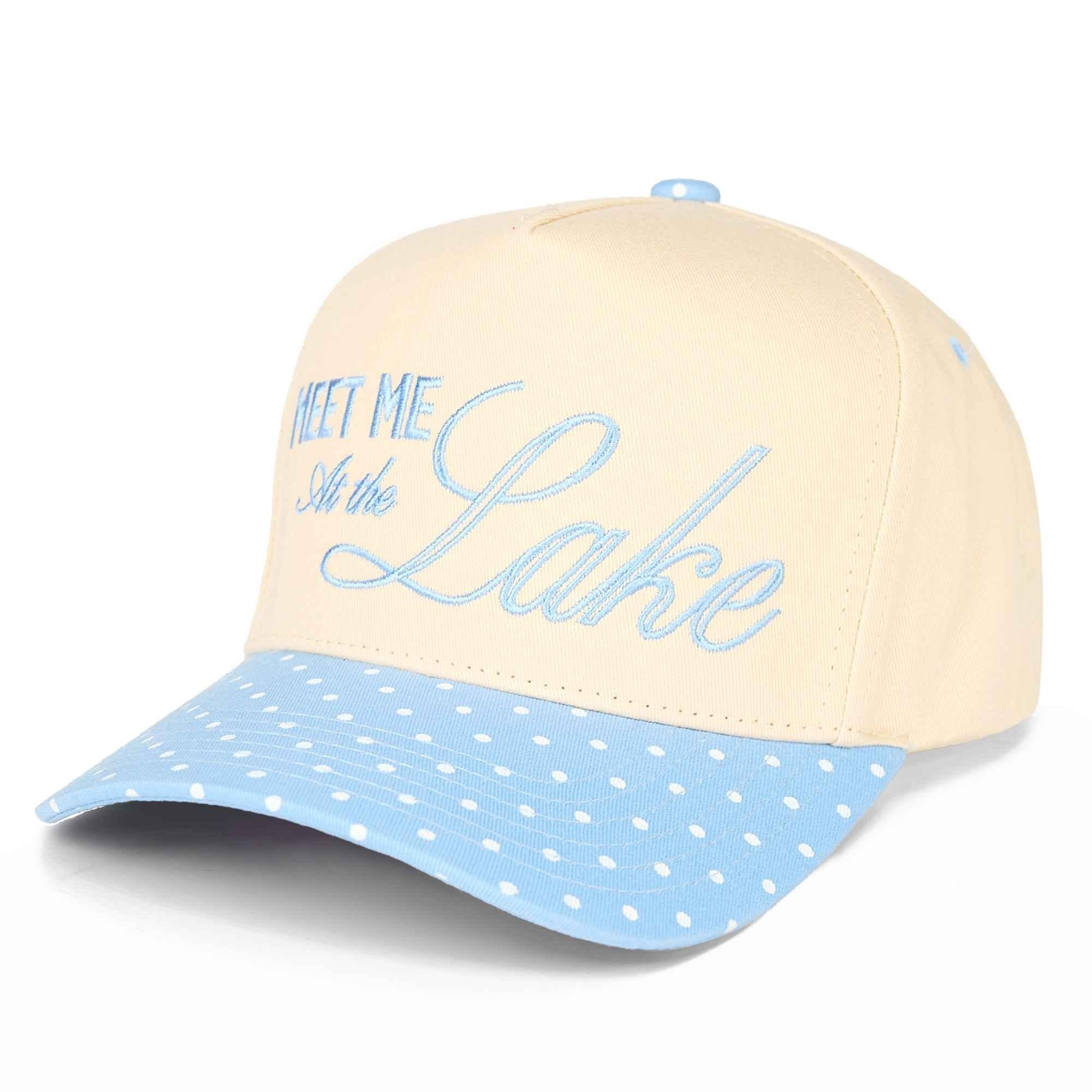 "Meet Me At the Lake" Polka Dot Hat - The Nines
