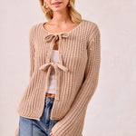 Solid Sweater Bow Tops - 2 Colors! - The Nines
