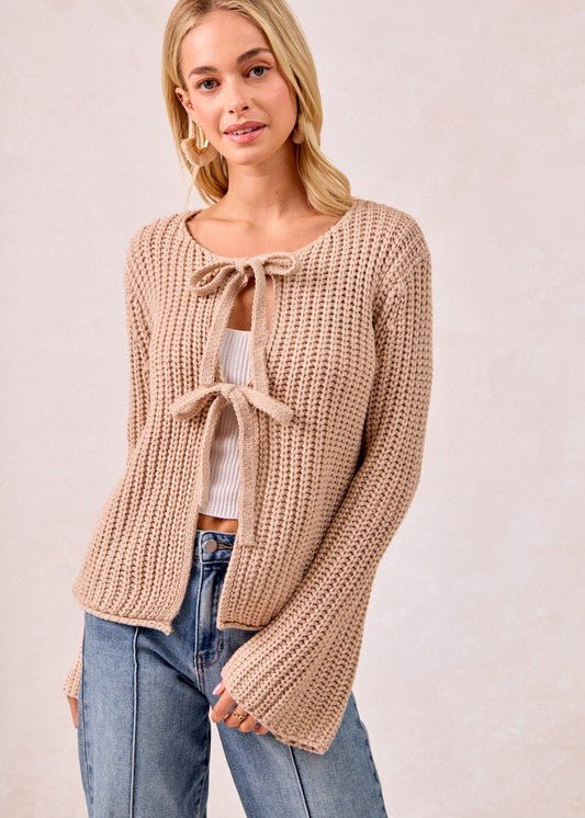 Solid Sweater Bow Tops - 2 Colors! - The Nines