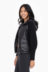 Mono B Puffer Sweater Sleeve Jackets - 2 colors