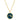Tiny Wave Pendant Necklace - 2 colors! - The Nines