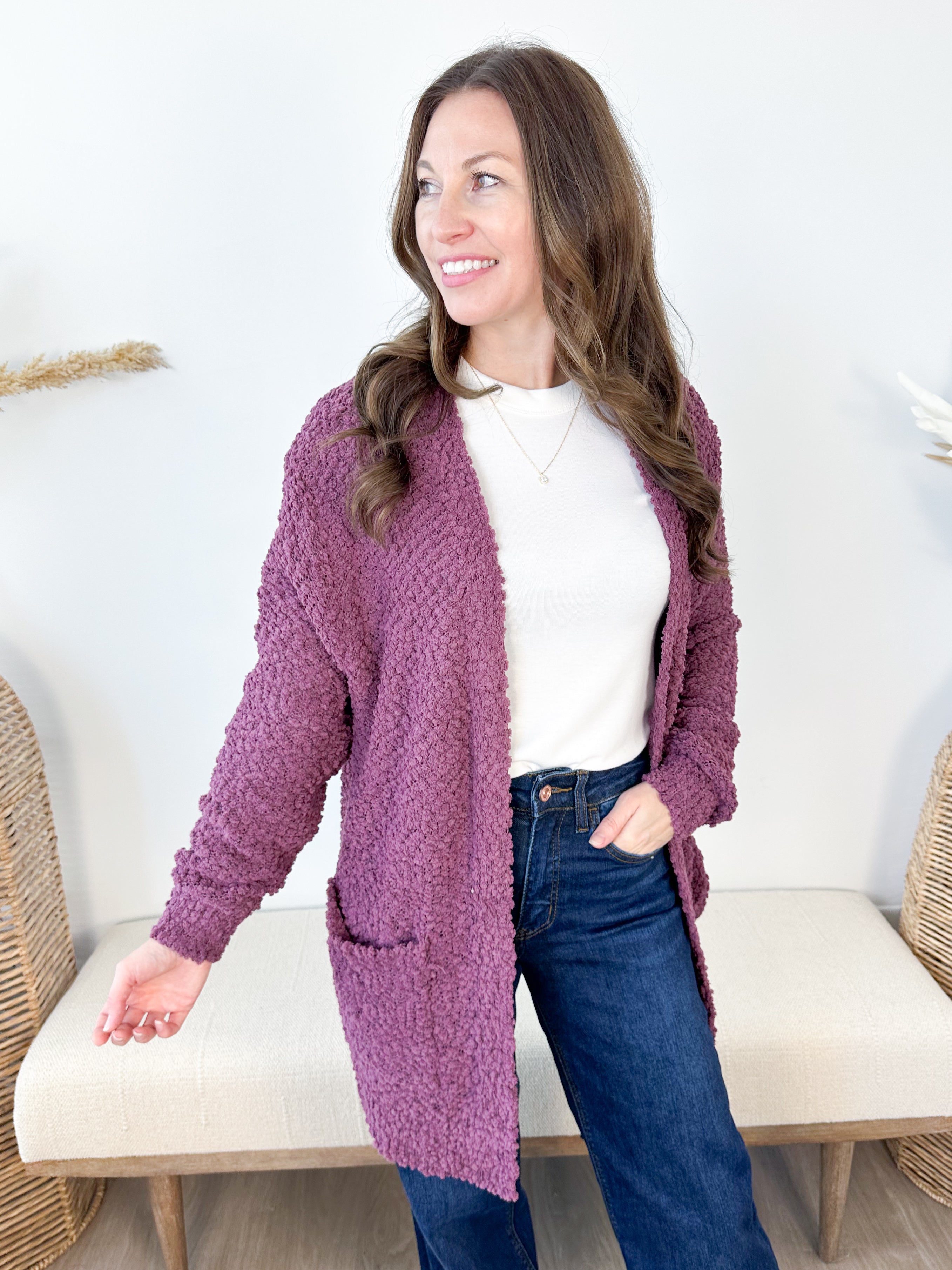 Popcorn Cardigan - 5 colors!