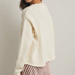 Cream Flying Duck Sweater - The Nines