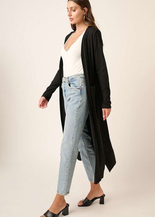 Ribbed Knit Cardigan - 2 Colors! - The Nines