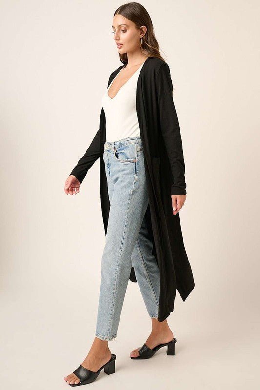 Ribbed Knit Cardigan - 2 Colors! - The Nines