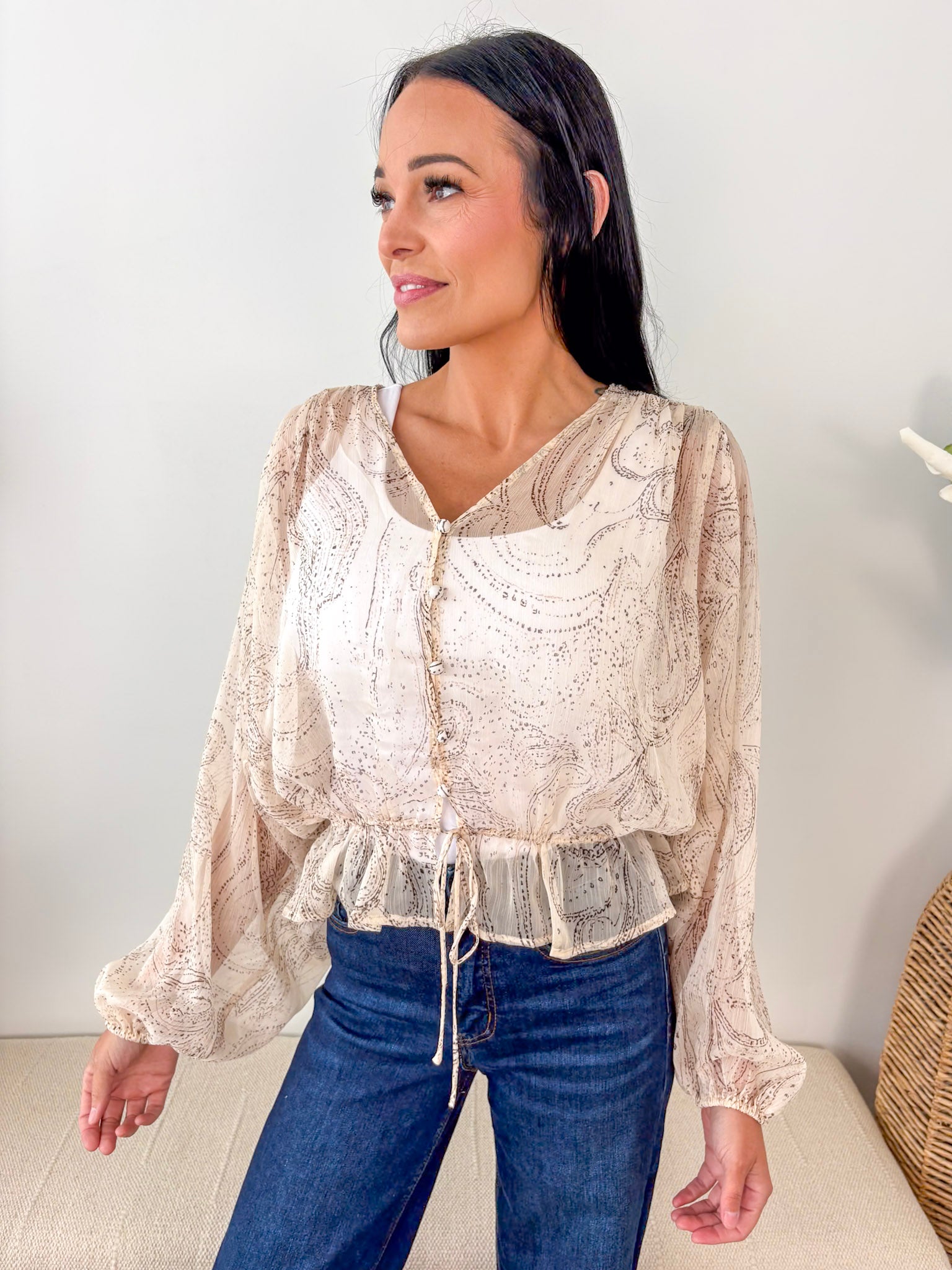 Sycamore Paisley Top - The Nines