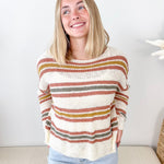 Tri-Striped Sweater - The Nines