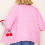 Cherry Tie Cardigan - The Nines