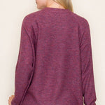 Raspberry Lightweight Sweater - The Nines