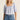 Light Blue Smocked Detail Top - The Nines