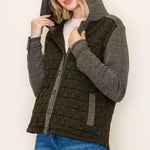 Quilted & Ribbed Shacket - 2 colors! - The Nines