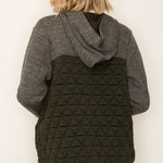 Quilted & Ribbed Shacket - 2 colors! - The Nines