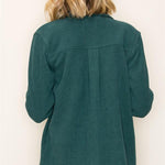 Soft Corduroy Shacket - 2 Colors! - The Nines