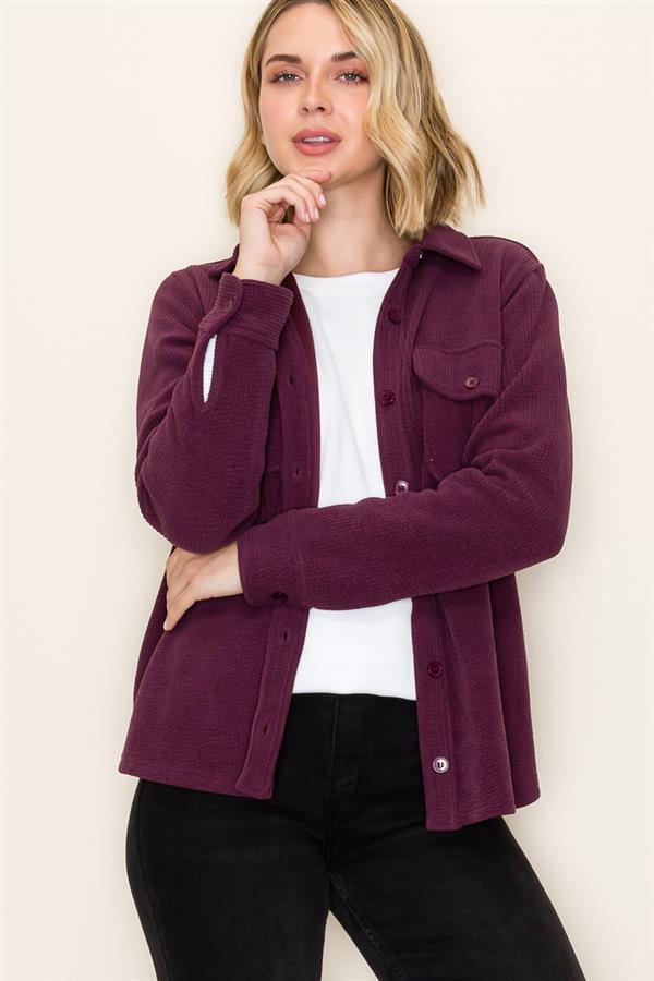 Soft Corduroy Shacket - 2 Colors! - The Nines