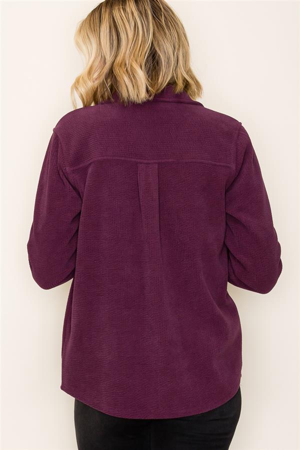 Soft Corduroy Shacket - 2 Colors! - The Nines