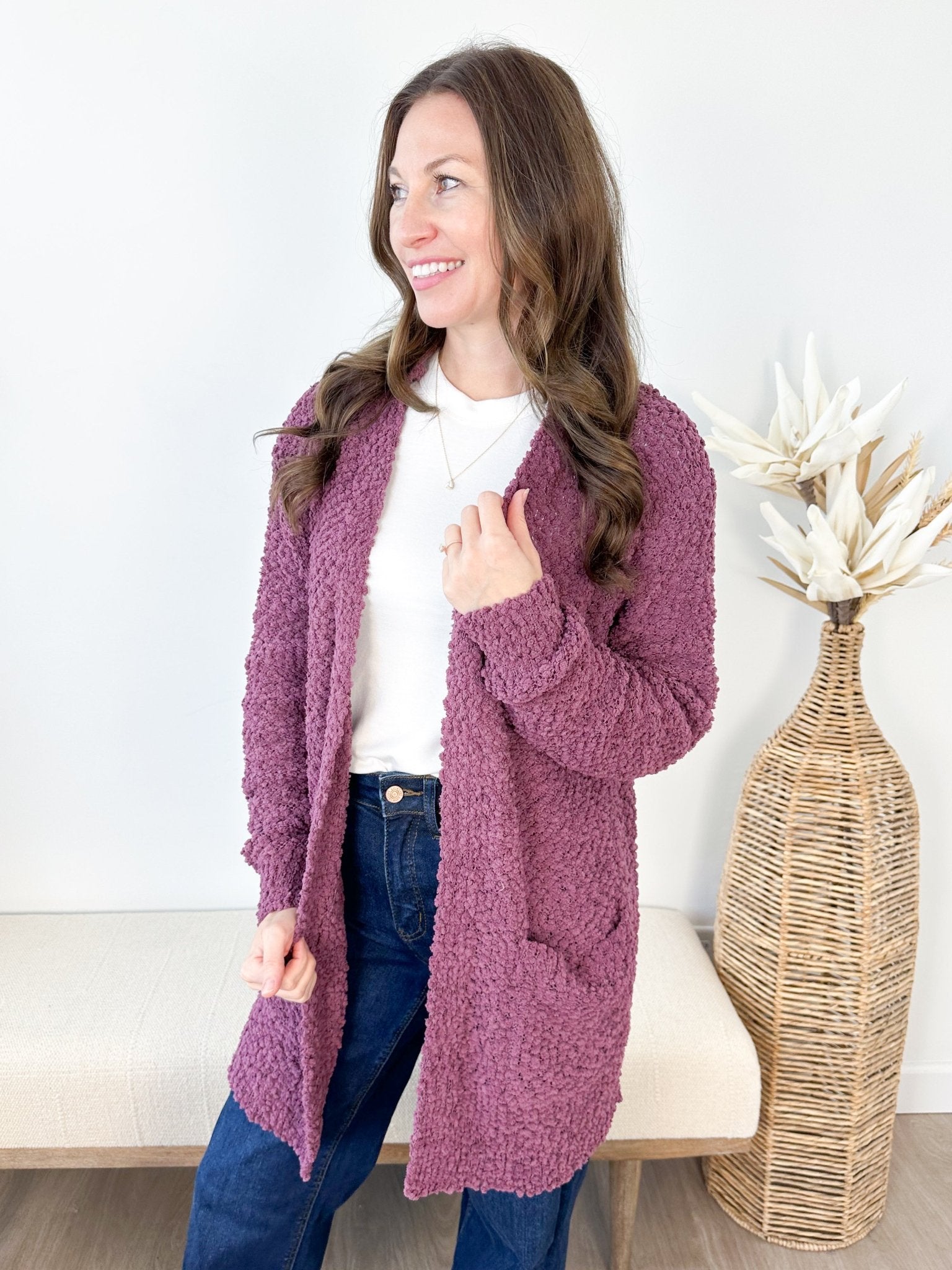 Popcorn Cardigan - 5 colors! - The Nines