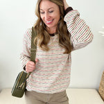Striped Crew Sweater - The Nines