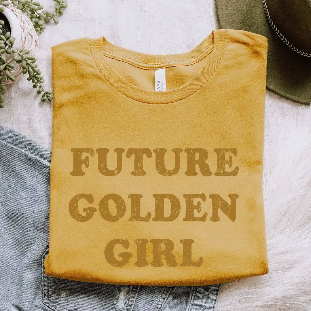 Retro "Future Golden Girl" Tee - The Nines