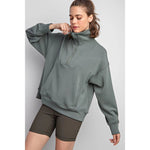 Mock Neck Quarter Zip - 5 colors! - The Nines