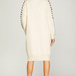 Stitched Long Cardigan - The Nines