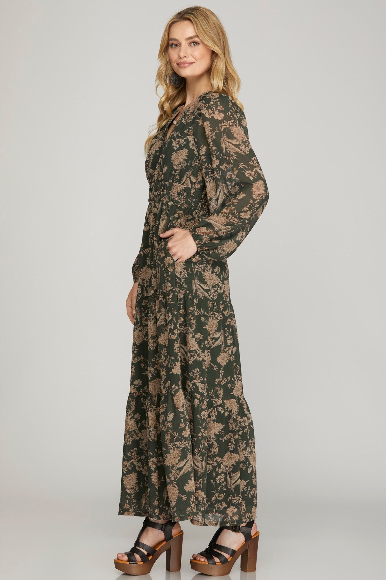 Feeling Beautiful Floral Dress - 4 Colors! - The Nines