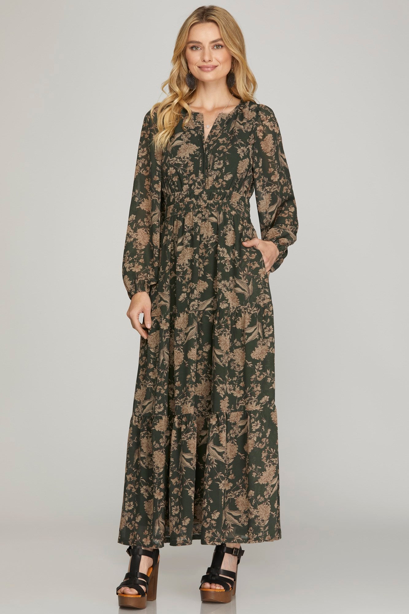 Feeling Beautiful Floral Dress - 4 Colors! - The Nines
