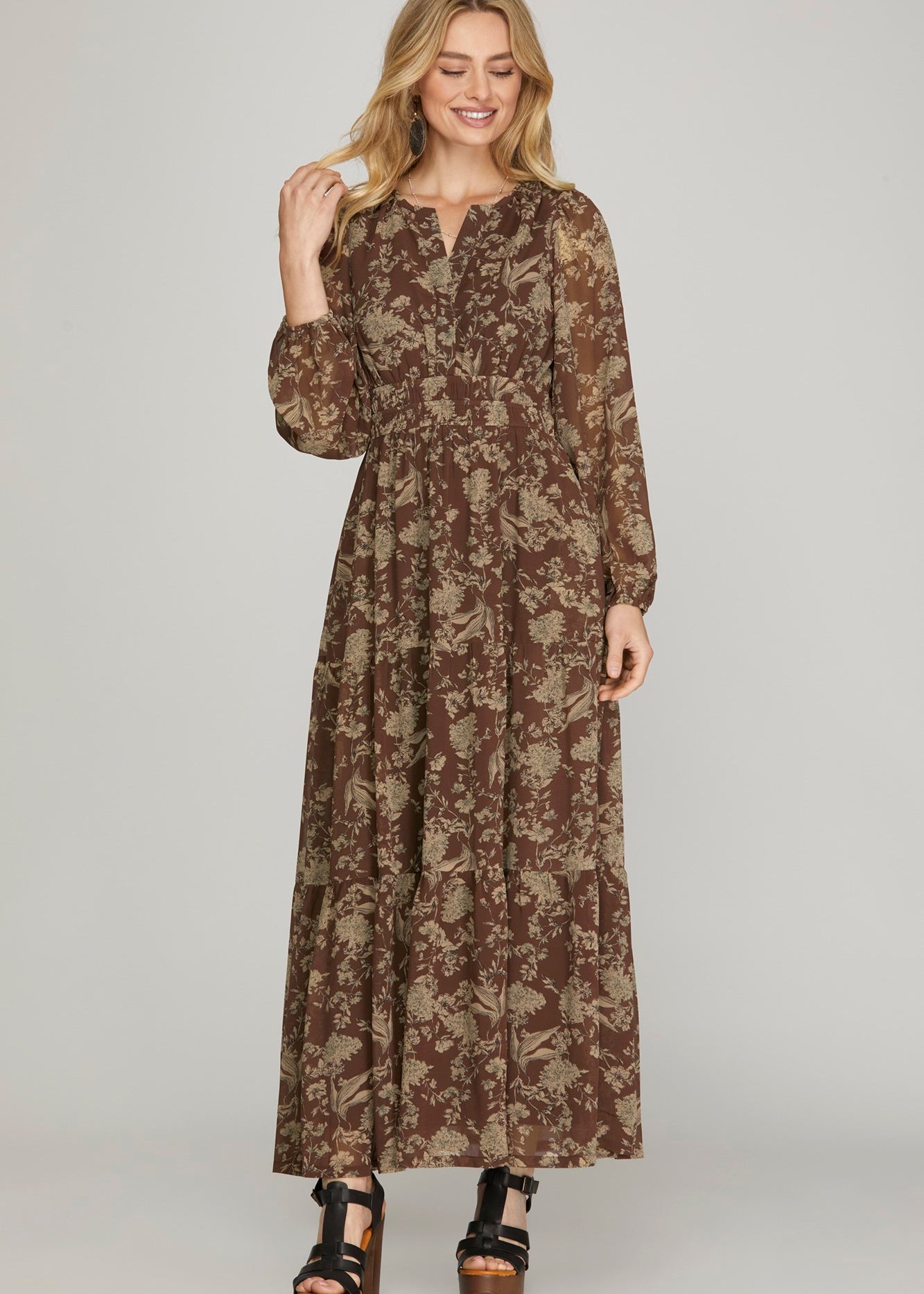 Feeling Beautiful Floral Dress - 4 Colors! - The Nines
