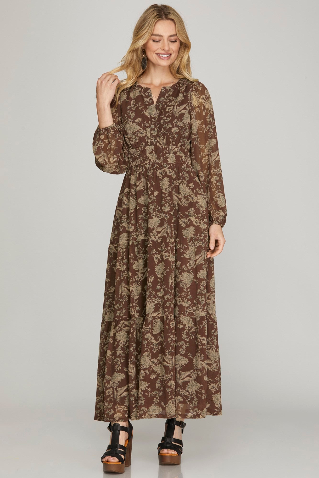 Feeling Beautiful Floral Dress - 4 Colors! - The Nines