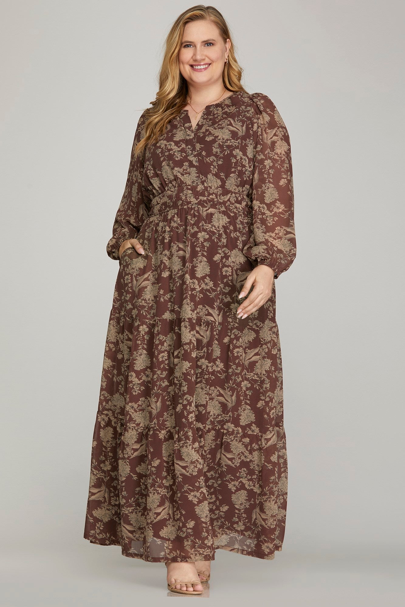 Feeling Beautiful Floral Dress - 4 Colors! - The Nines