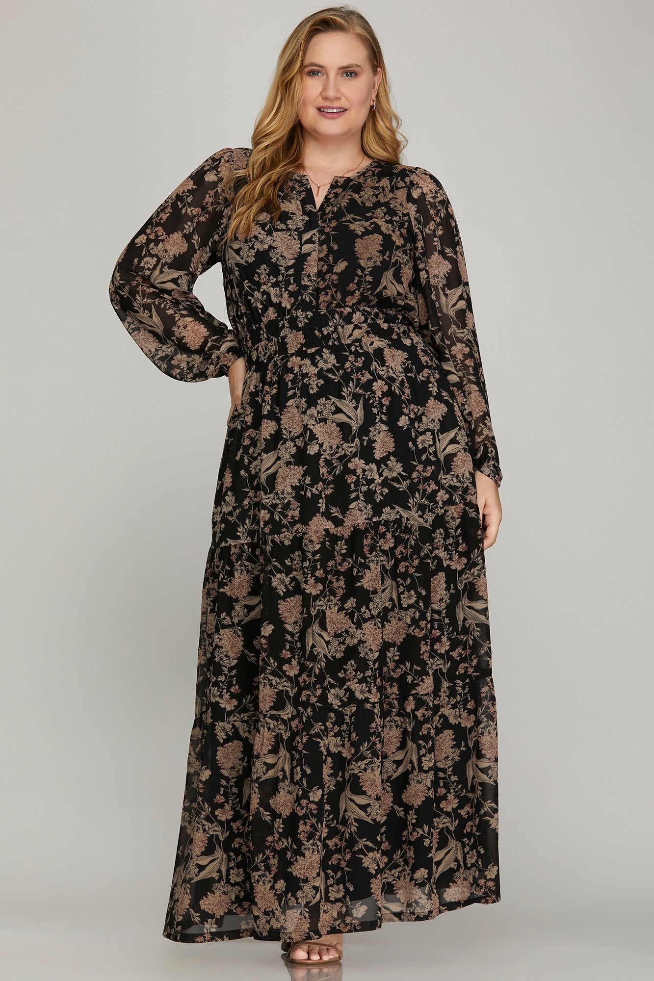 Feeling Beautiful Floral Dress - 4 Colors! - The Nines