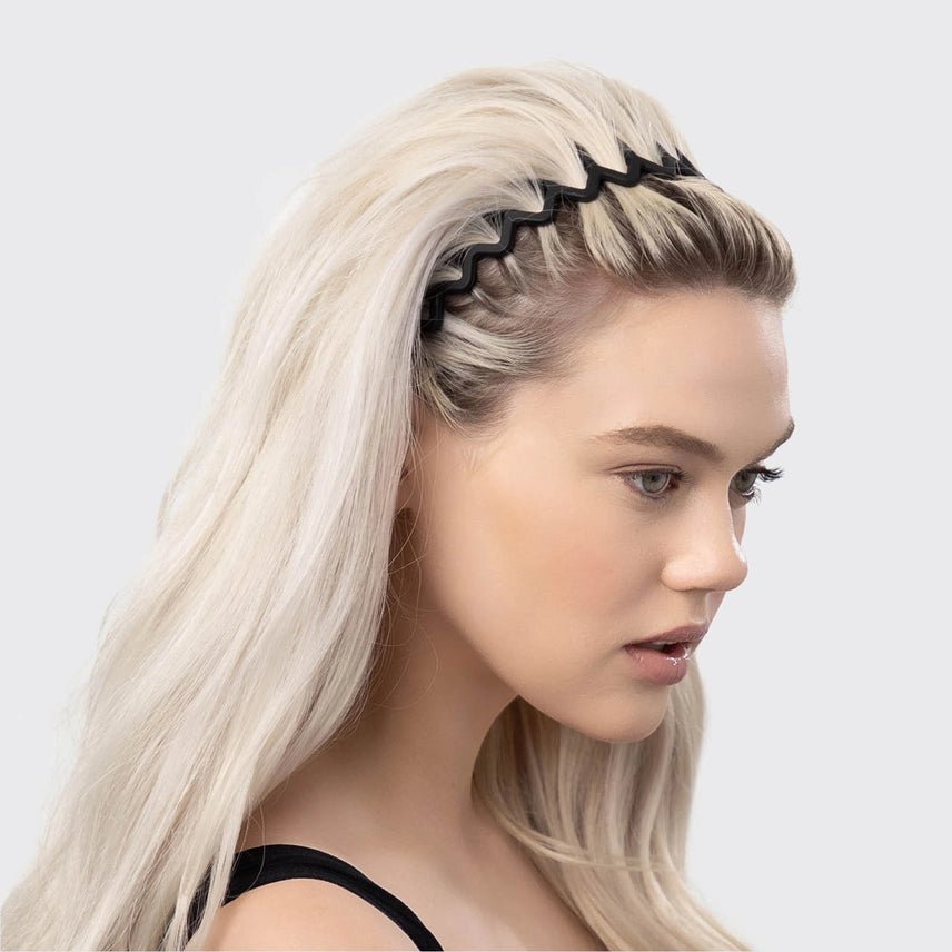Zig Zag Headband 2 pack - Black & Tort - The Nines